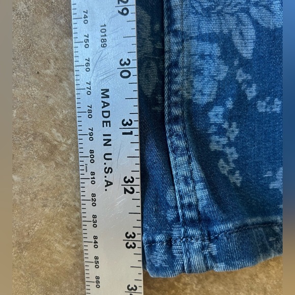 Free People Indigo Floral Flare Pants - Picture 10 of 14